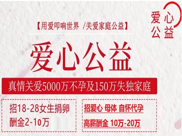 湟中捐卵助孕生子 爱心志愿者招募